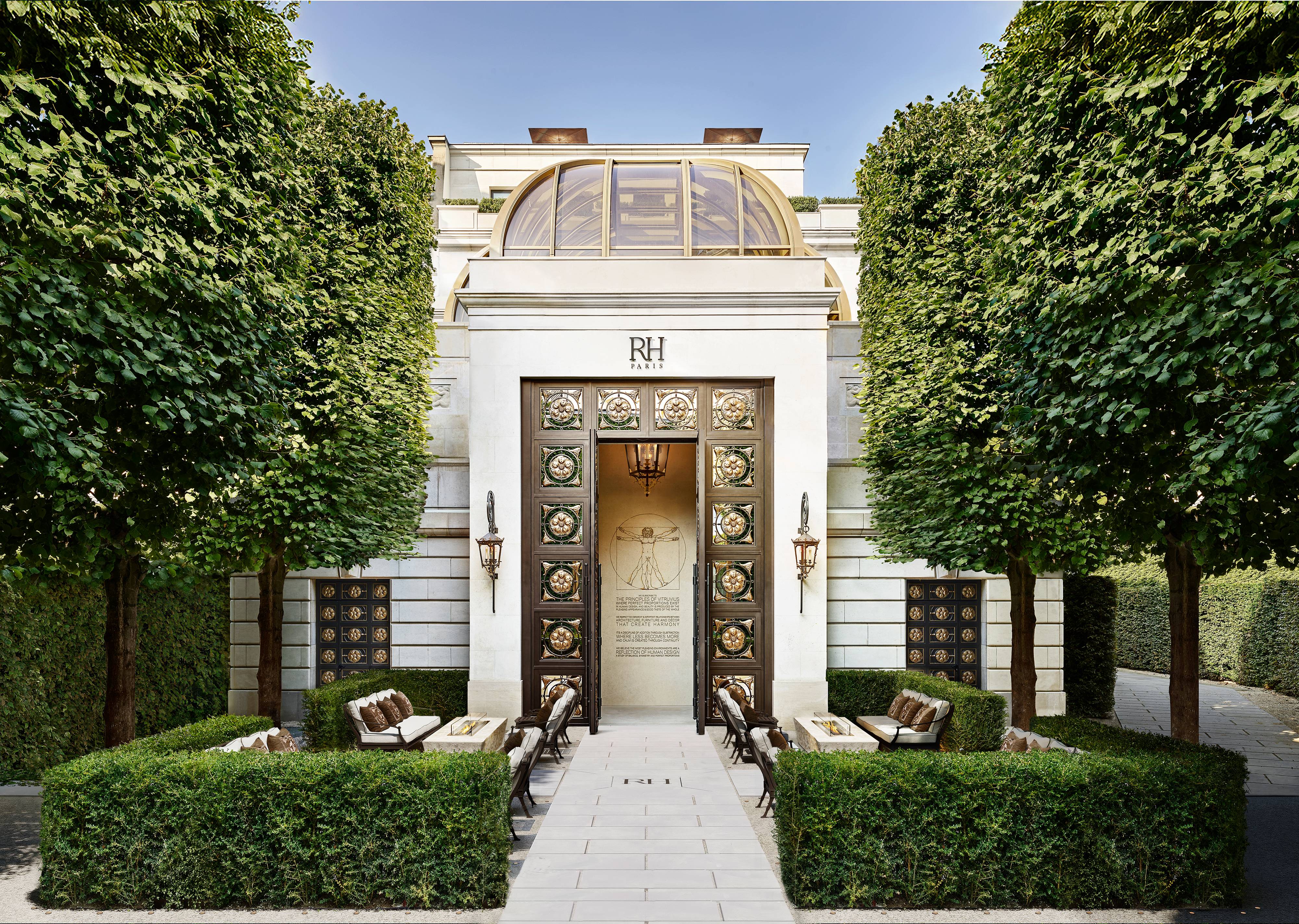 RH Paris, The Gallery on the Champs-Élysées Stands at the Global Epicenter of Fashion and Luxury